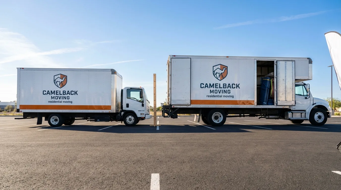 Moving truck size capacity guide in Manistique